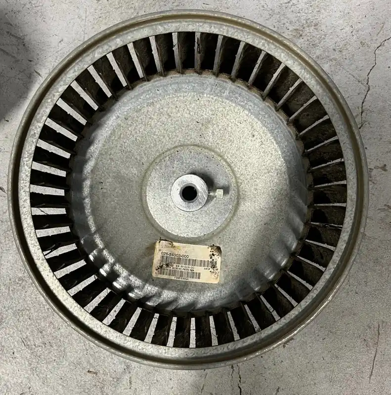 YORK S1-026-34003-000 Blower Wheel, 9 inch x 6 inch, 1/2 inch Bore, Clockwise