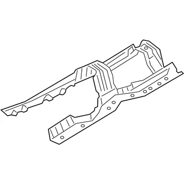 CENTRAL COMPONENTS 487126 Transmission Mounting Bracket