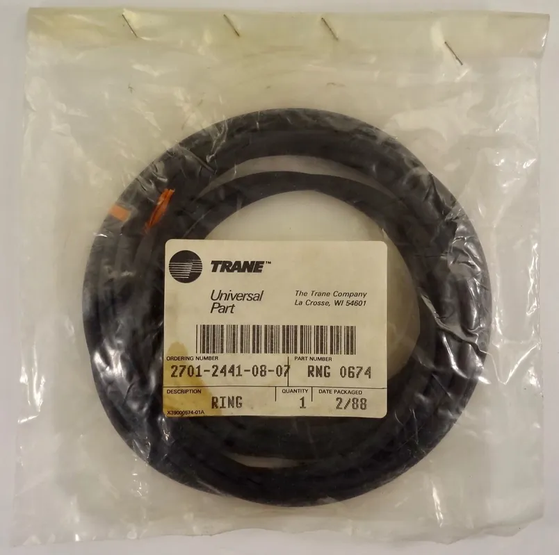 Trane RNG0674 O-Ring Not R-123 Compatible