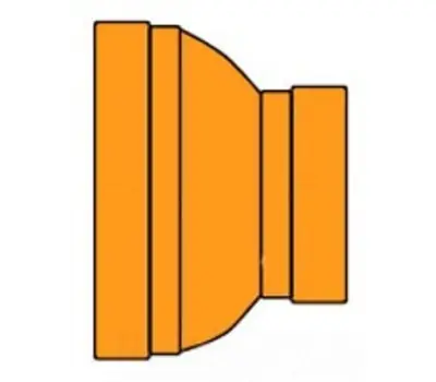 GRUVLOK 0390028462 7072 3X2-1/2 GRVD CONC REDUCER