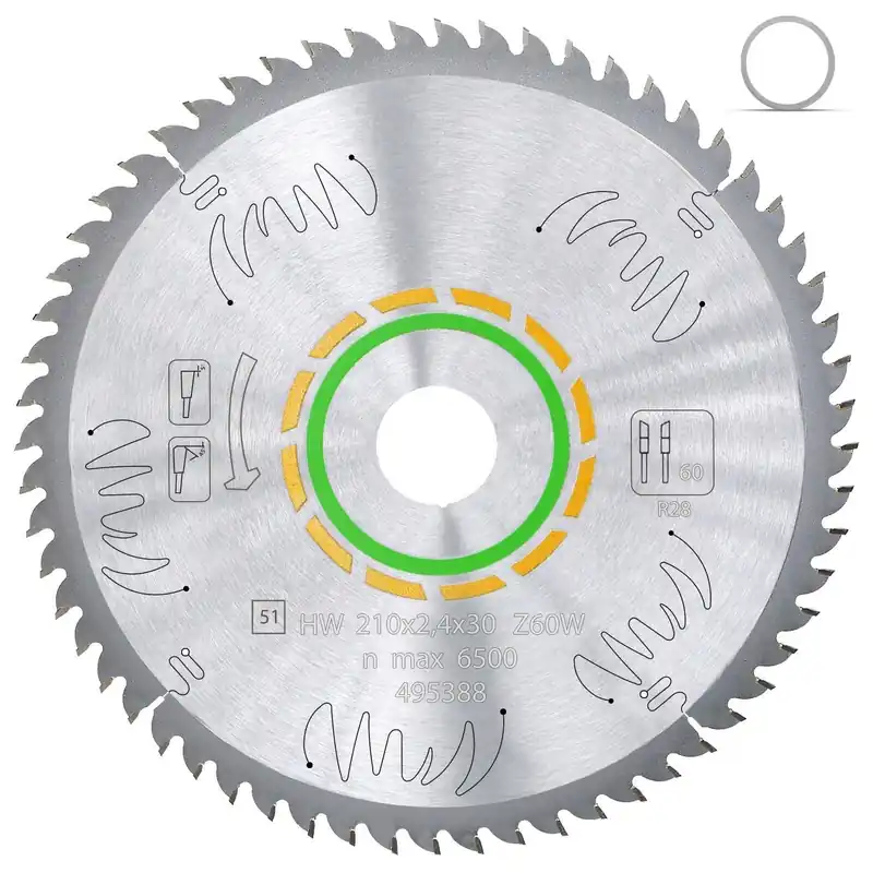 Central Components 495388 Universal General Purpose Blade 60T 260 mm