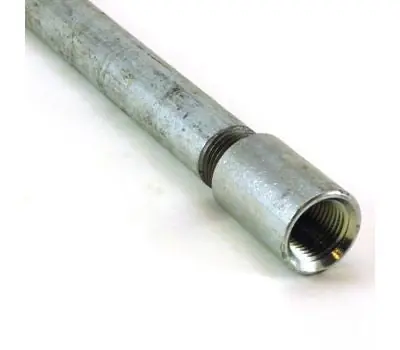 STANDARD 30080471 1-1/4 in. A53F Standard Galvanized Threaded and Coupled Continuous Weld Steel Pipe