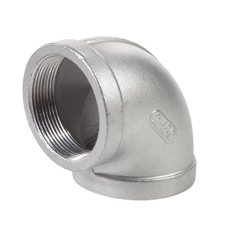 MATCO-NORCA SSF304L9008 90 Degree Threaded Elbow 304 Stainless Steel