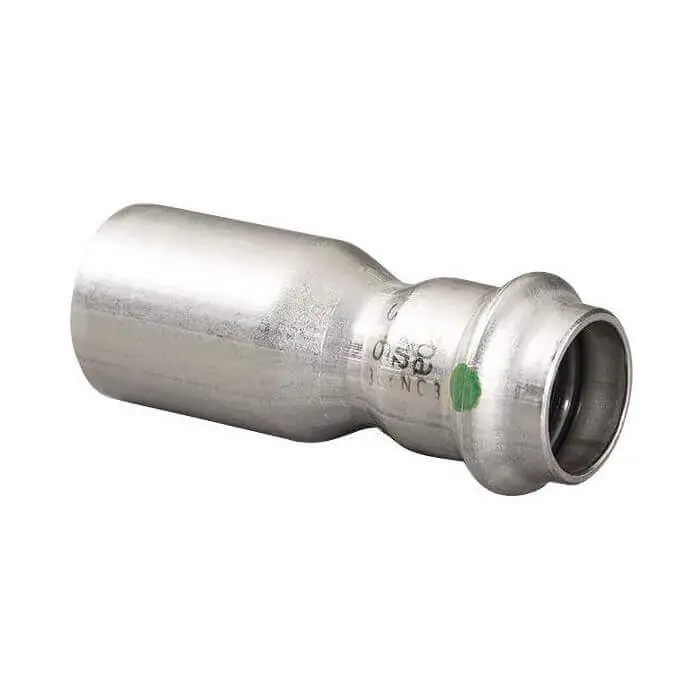 Viega 80180 1-1/4 CTS x 3/4 Press ProPress 316 Stainless Steel Reducer