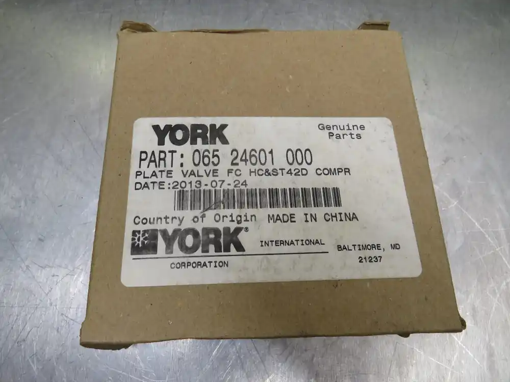 YORK 065-24601-000 Valve Plate for FC, HC, and ST42D Compressors