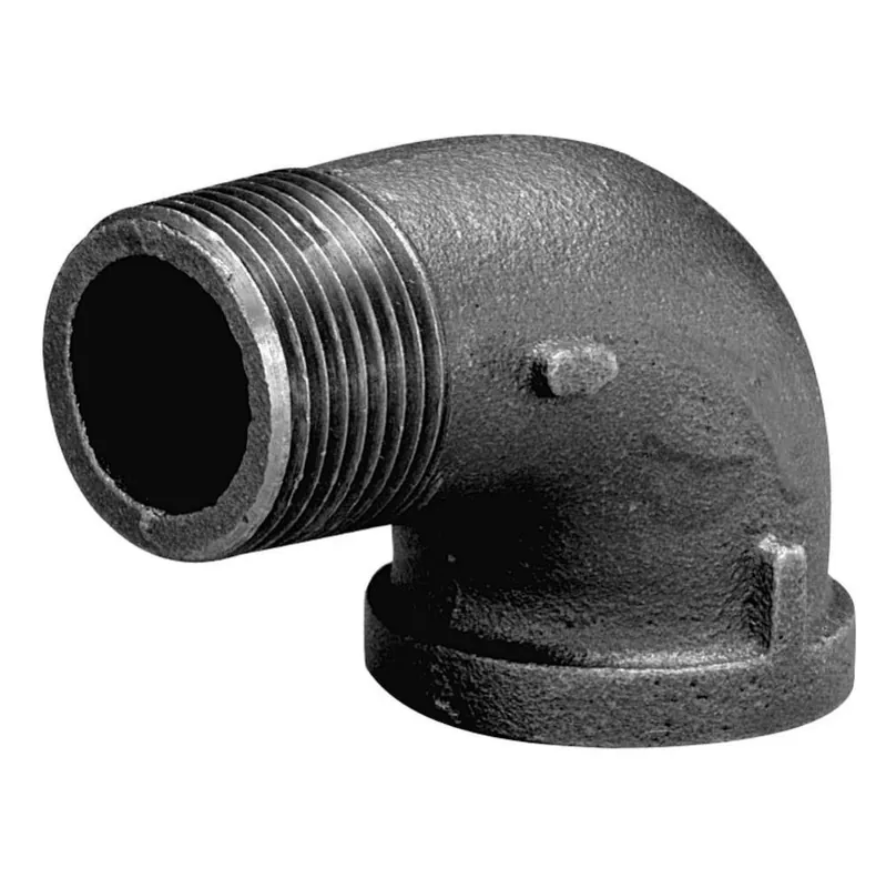 MATCO-NORCA ZMBLST9010 90 Degree Street Elbow Black Malleable Iron 3 in