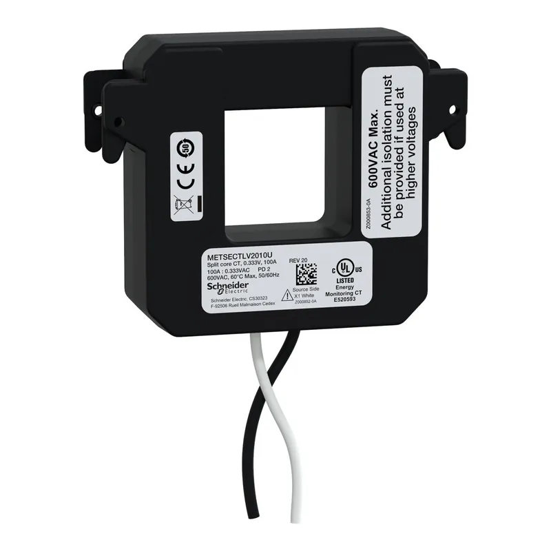 Schneider Electric METSECTLV2040U Split Core Current Transformer 400A 0.333V output