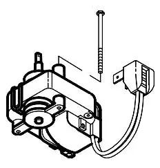 Broan S99080592 Service Motor Exhaust