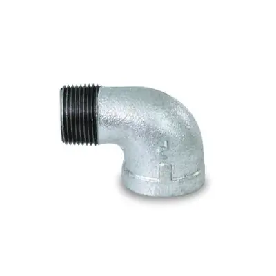 EverFlow GMSN0200 2 Street Elbow 90 Galvanized Malleable