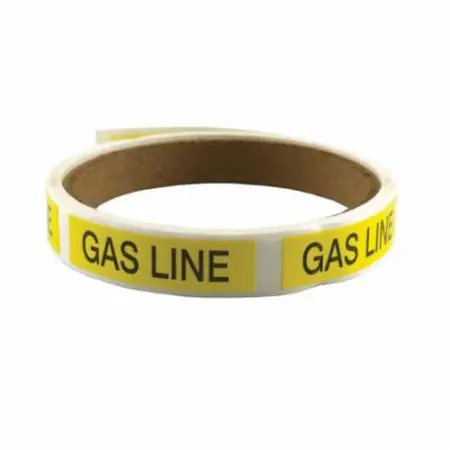 JONES STEPHENS J40482 GAS LINE STICKERS-100/PACK