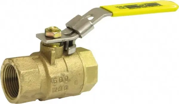 MILWAUKEE BA100ELDA100 2-Piece Ball Valve with Lock Handle