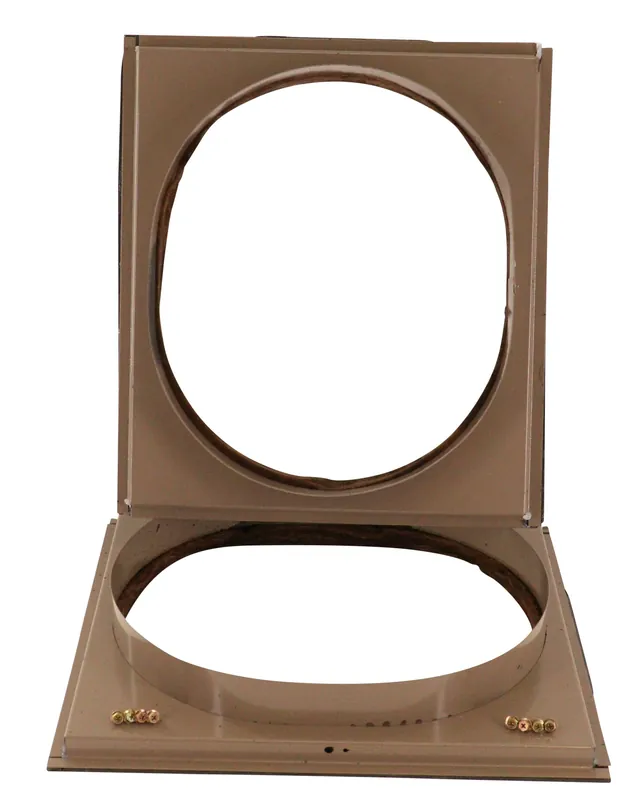 YORK S1-1AK0111 Rectangular to Round Horizontal Adapter