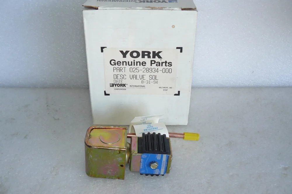 YORK 025-28934-000 Valve Solenoid 1/4 ODF