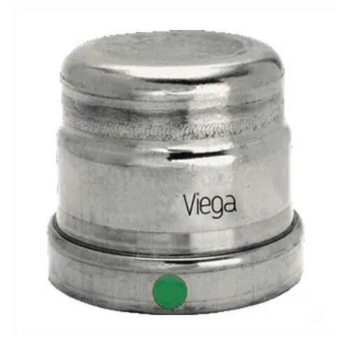 Viega 80390 3 ProPress XL 316 Stainless Steel Cap w/ EPDM Seal
