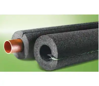 IMCOA 6IL100318 318ET 3-1/8 x 1 in. x 6 ft. Self-Sealing Black Foam Pipe Insulation