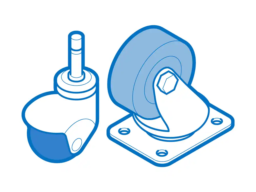 Midea 12175000A25574 Big Wheel Replacement