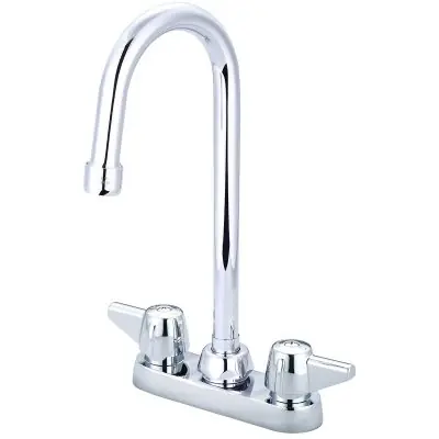 Central Brass 0084-A17 Two Handle Cast Brass Bar/Laundry Faucet