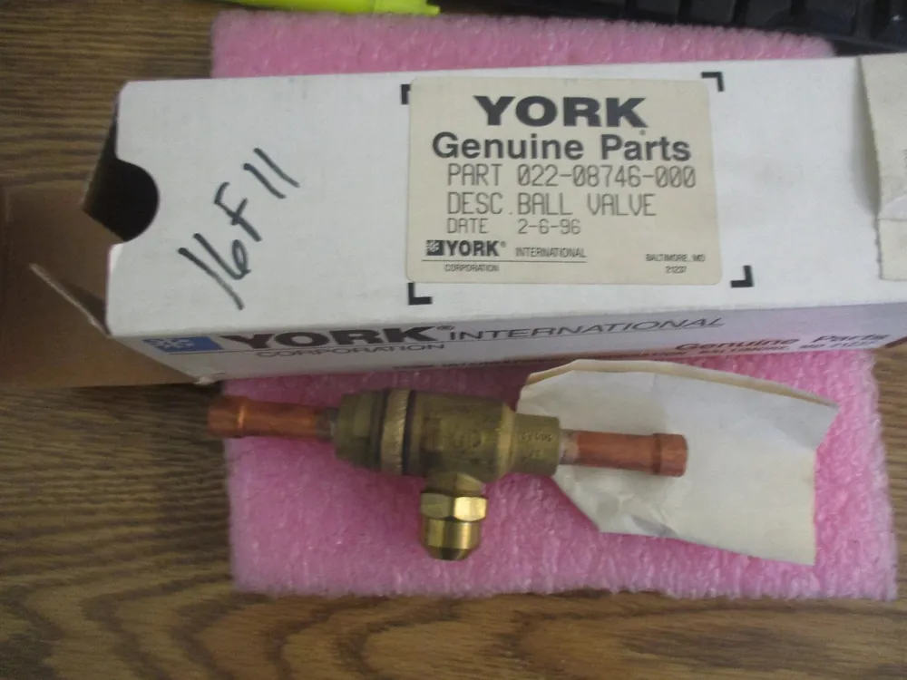 YORK 022-08746-000 Ball Valve