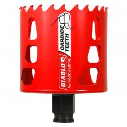 Diablo DHS2750CT 2-3/4 in. Carbide-Tipped Wood & Metal Holesaw