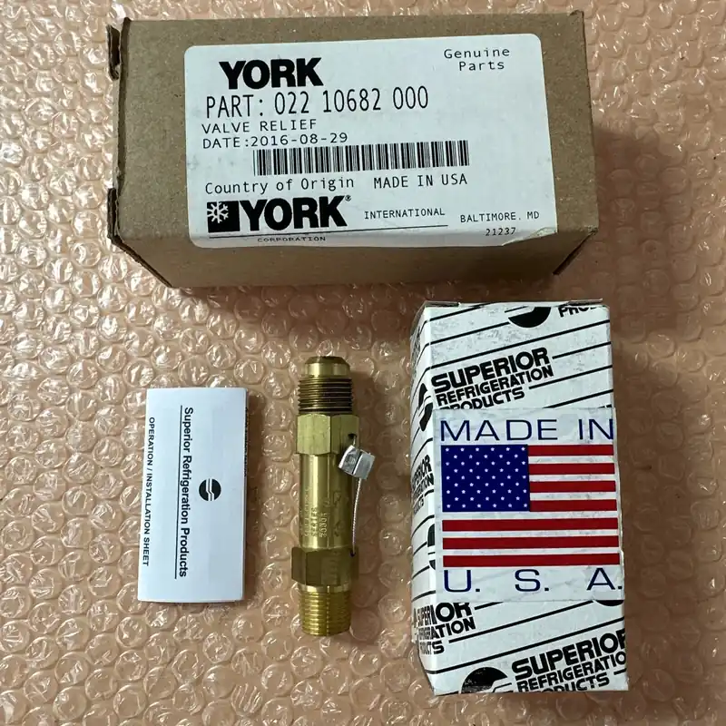YORK 022-10682-000 Relief Valve