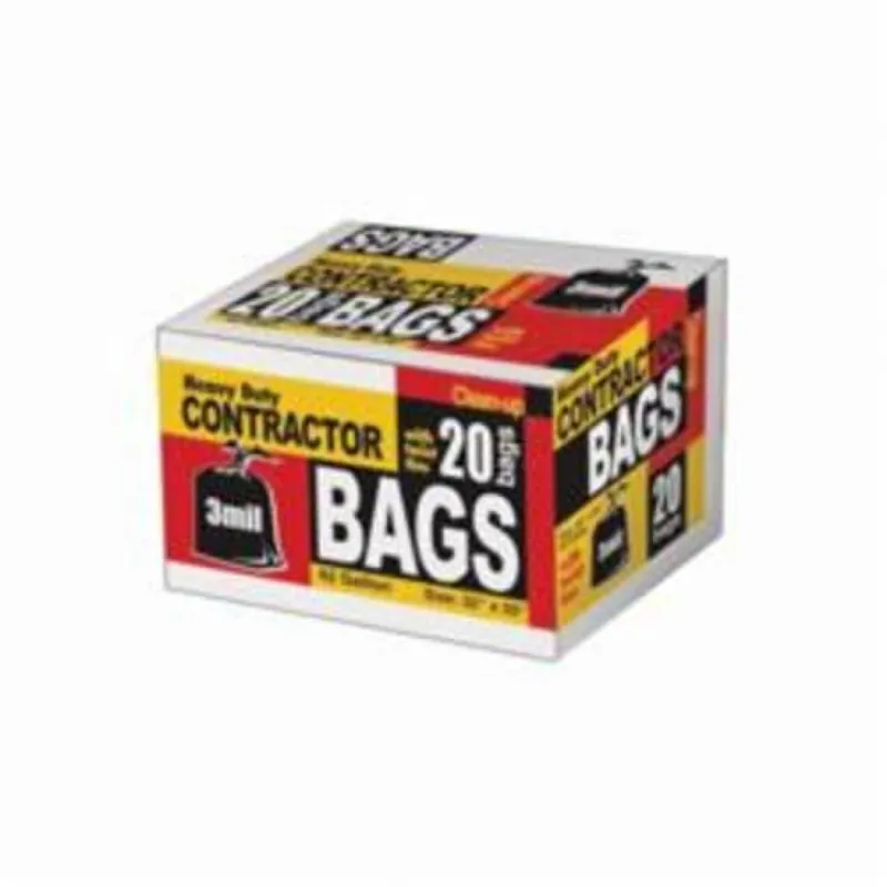 Jones Stephens G02042 Contractor Trash Bags 3 MIL 42 Gallon