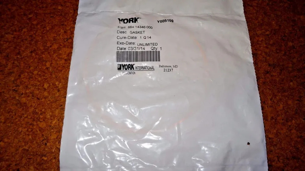 YORK 664-14346-000 Gasket Cyl G & Yc Compr