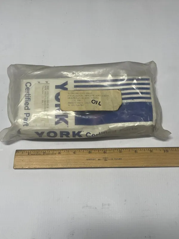 YORK 025-13606-000 Electric Heater Cartridge 375W 120V