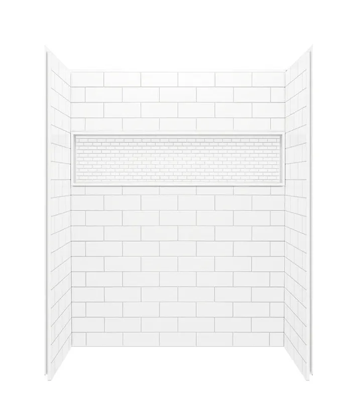 NEXTILE Z041-6000-00 4-Piece Shower Wall Kit