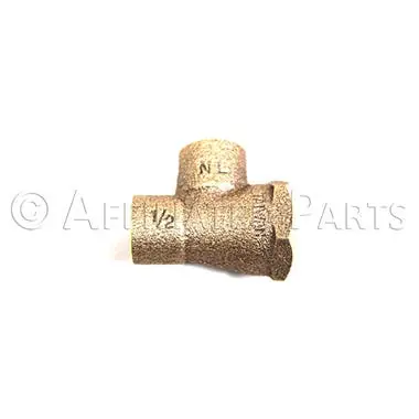 YORK 023-10258-000 5/8 C x 5/8 C x 1/2 F Tee