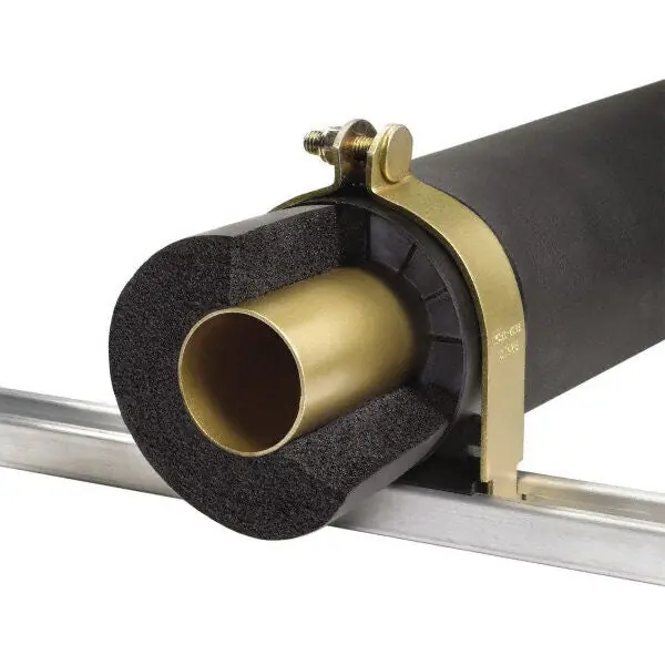 Hydra-Zorb 724137 Insulated Strut Mount Clamp 1-3/8 x 1/2 Wall Zinc Plated