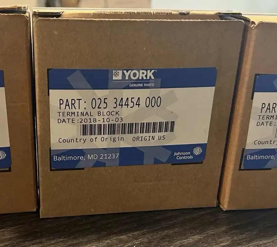 YORK 025-34454-000 Terminal Block