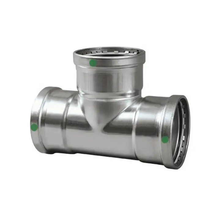 Viega 80770 3 x 3 x 2 ProPress 316 Stainless Steel XL Tee