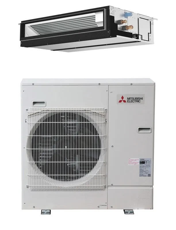 MITSUBISHI ELECTRIC UNIVERSAL SINGLE-ZONE HEAT-PUMP  SYSTEMS PUZ-AK18NL+PEAD-AA18NL - BTU 18000 - SEER 20.1 - R454B