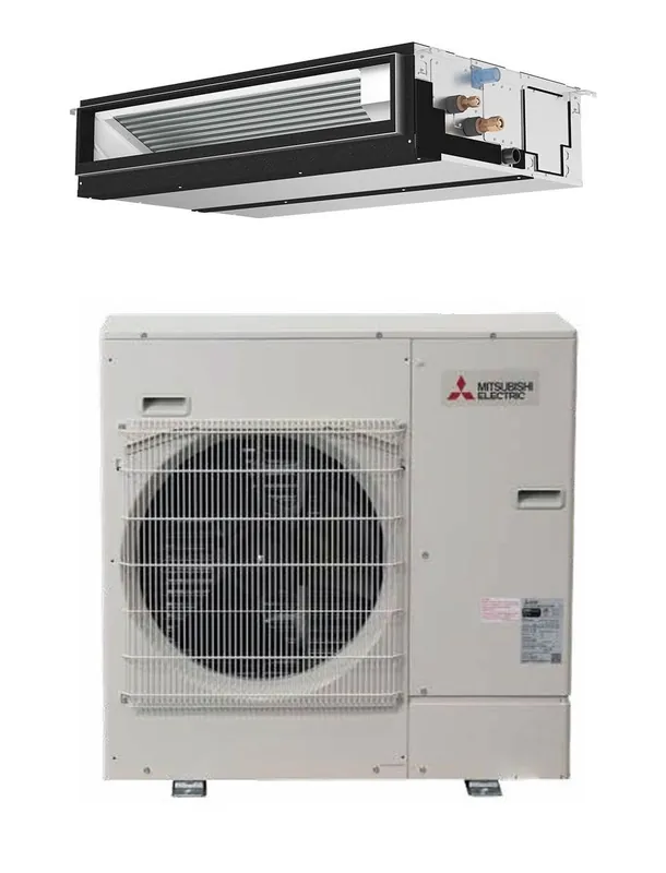 MITSUBISHI ELECTRIC UNIVERSAL SINGLE-ZONE HEAT-PUMP  SYSTEMS PUZ-AK12NL+PEAD-AA12NL - BTU 12000 - SEER 20 - R454B