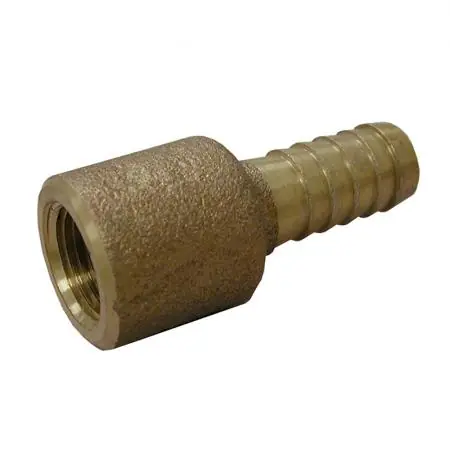 Jones Stephens I13011LF 1 Brass Insert X FIP Adapter - Lead Free