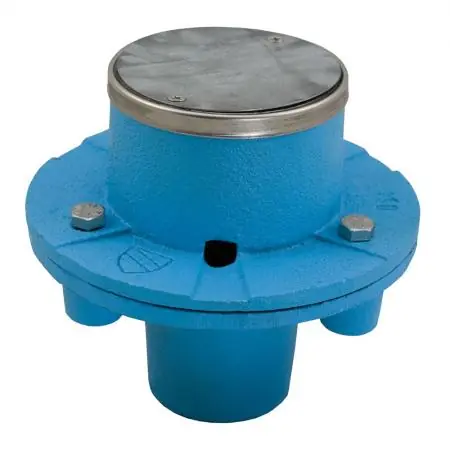 JONES STEPHENS D64302 2 NO-HUB EZ TEST DRN W/6 BASE & SS STR