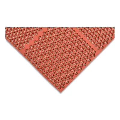 NoTrax T15S0036RD Optimat Drainage Anti-Fatigue Mat 1/2 in x 3 ft x 6 ft