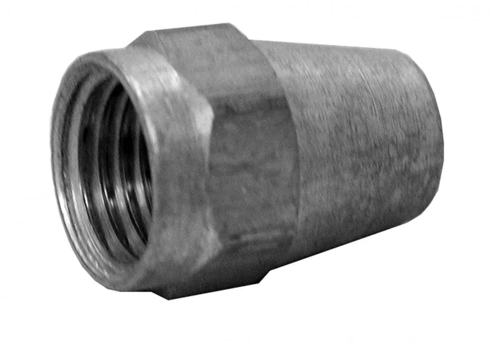 Jones Stephens F40003 (41S-5) 5/16 Brass Short Flare Nut