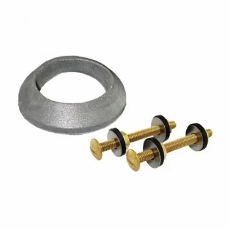 Jones Stephens C03213 5/16 x 3 Brass Tank to Bowl Bolt Set with Hex Nut