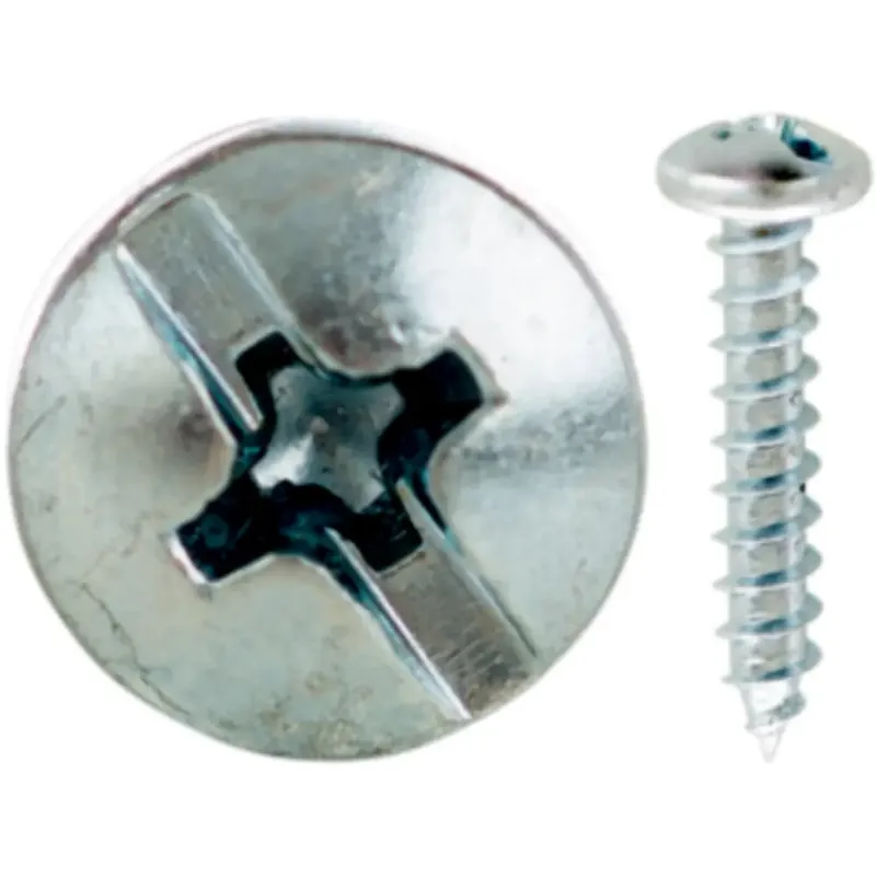 Minerallac 19013J 10 x 3/4 Sheet Metal Screw, Pan Head, Combo Phillips/Slotted, Zinc Plated