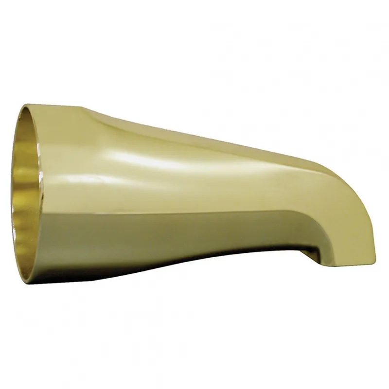 JONES STEPHENS D03020 PB TUB SPOUT 1/2 FIP NOSE CONN