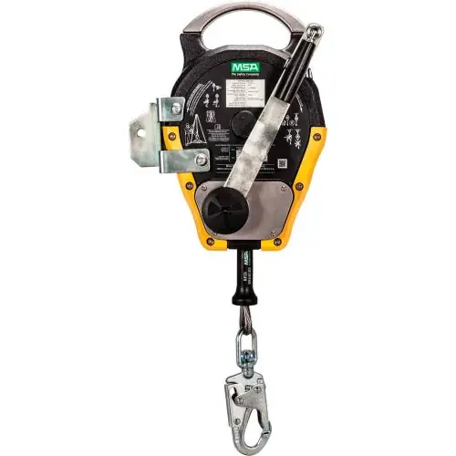 MSA 10158178 Confined Space Workman Rescuer 50'L Stainless Steel Cable