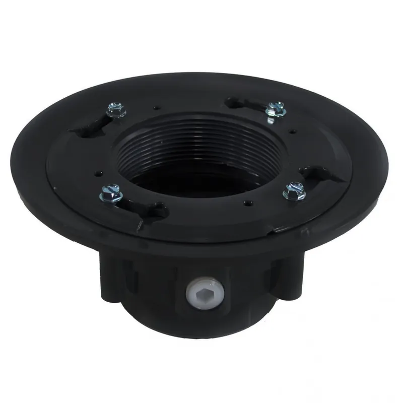 Jones Stephens D49808 4 PVC STD FLOOR DRAIN F/4 SPUD