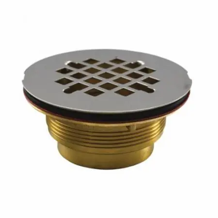 JONES STEPHENS D40103 2 IPS BRASS DRAIN W/SS STR