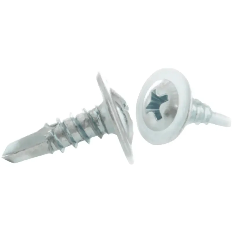Minerallac 26813J 8-18 x 3/4 Lath Tek Screw (K-Lath), Wafer Head, Phillips, Zinc Plated