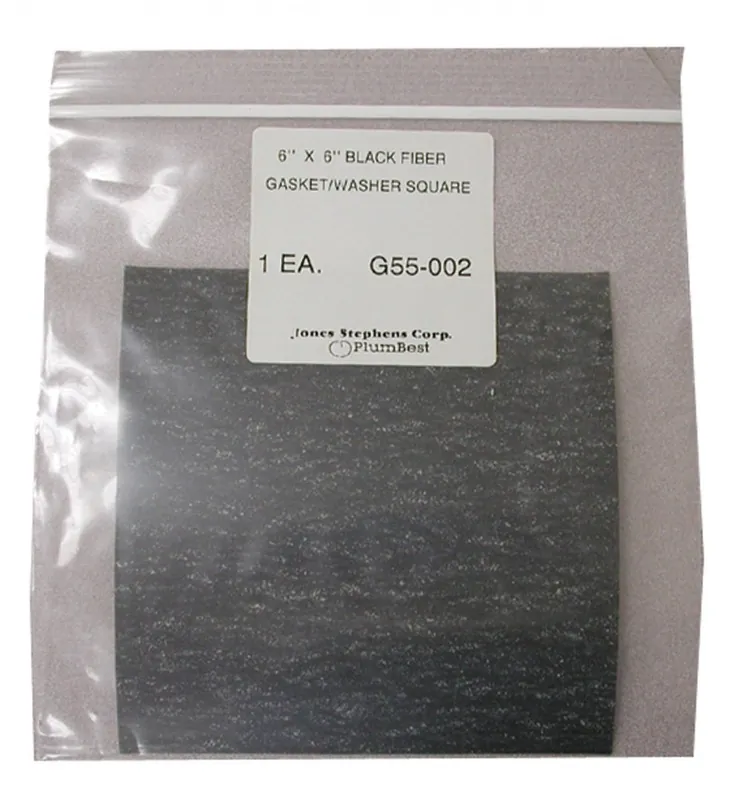Jones Stephens G55003 6X6 Cork Rubber Gasket/Washer Square