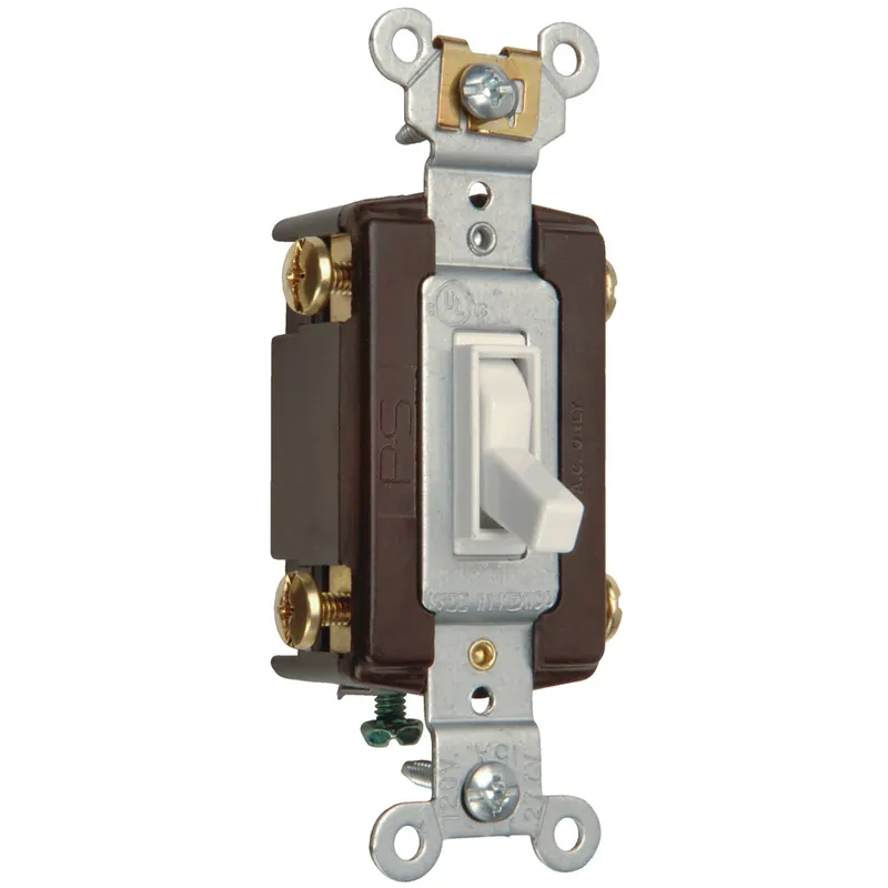 Pass & Seymour 664SWG Toggle Switch 4-Way Self-Grounding 120 VAC