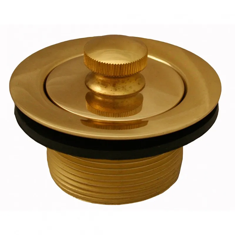 JONES STEPHENS CORP P35050 1 1/2 PB Lift & Turn Drain PVD Finish