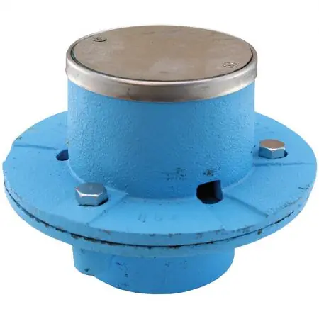 JONES STEPHENS CORP D64202 2 IPS EZ TEST DRN W/6 BASE & SS STRAINER