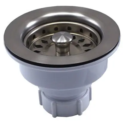 Jones Stephens B02401 Basket Strainer Brushed Stainless (Each)